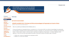 Desktop Screenshot of ecomp.uefs.br