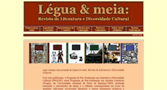 Desktop Screenshot of leguaemeia.uefs.br