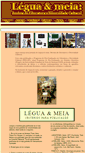 Mobile Screenshot of leguaemeia.uefs.br