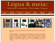 Tablet Screenshot of leguaemeia.uefs.br